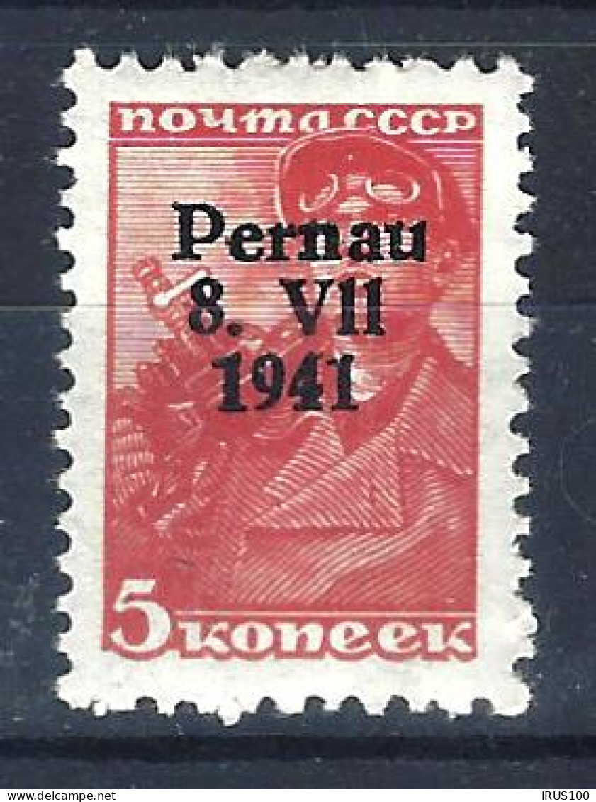 PERNAU 8.VII. 1941 - 5K - MICHEL TYPE 1 - MNH ** - Estonie