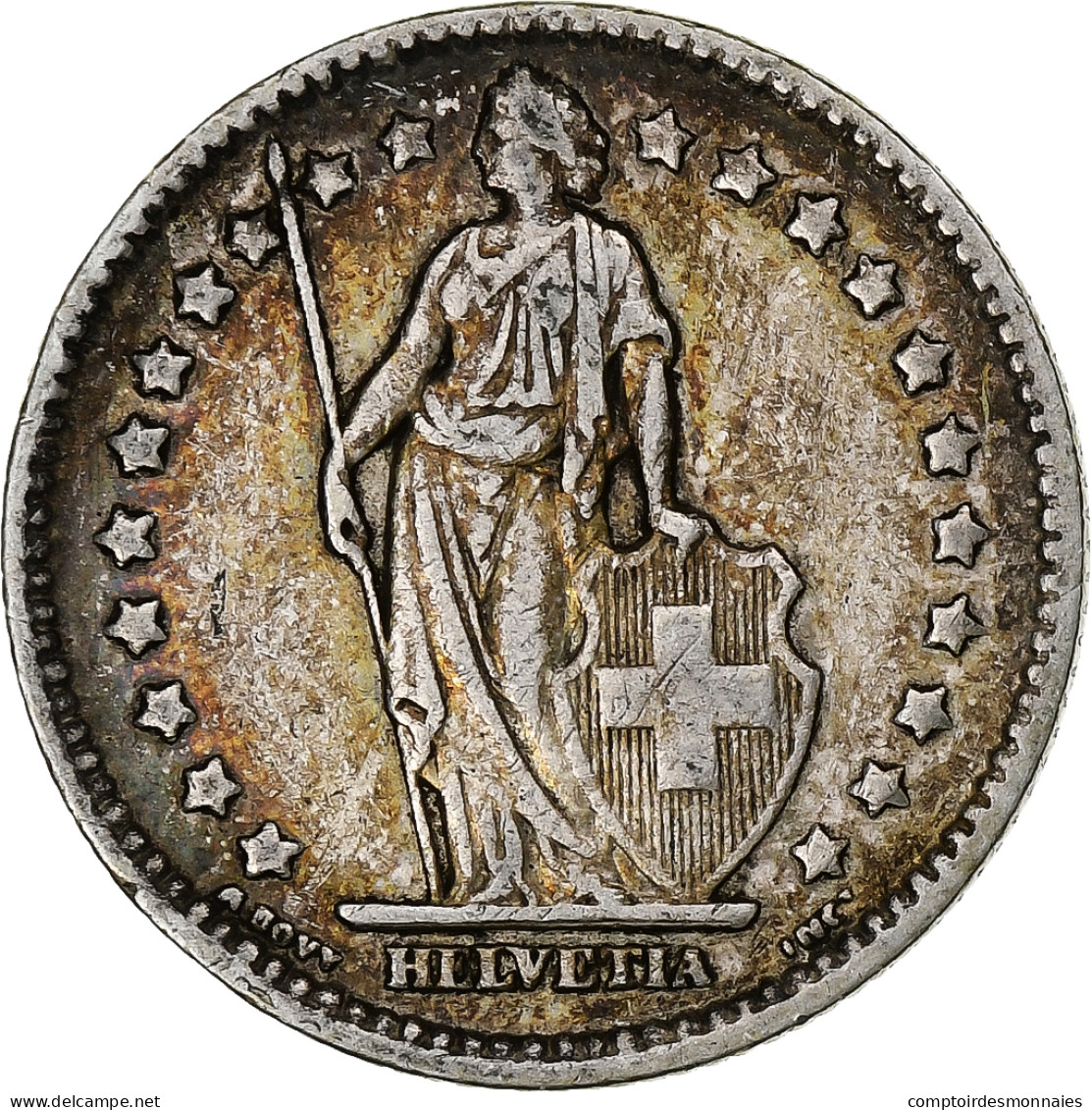 Suisse, Franc, 1913, Bern, Argent, TTB, KM:24 - Other & Unclassified