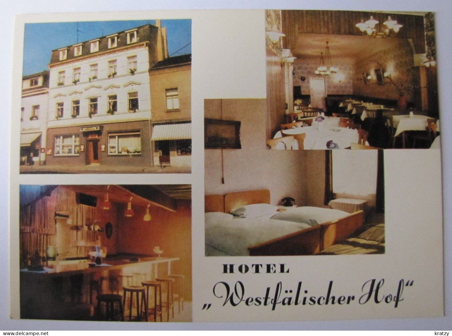 ALLEMAGNE - RHENANIE-PALATINAT - REMAGEN - Hotel "Westfälischer Hof" - Remagen