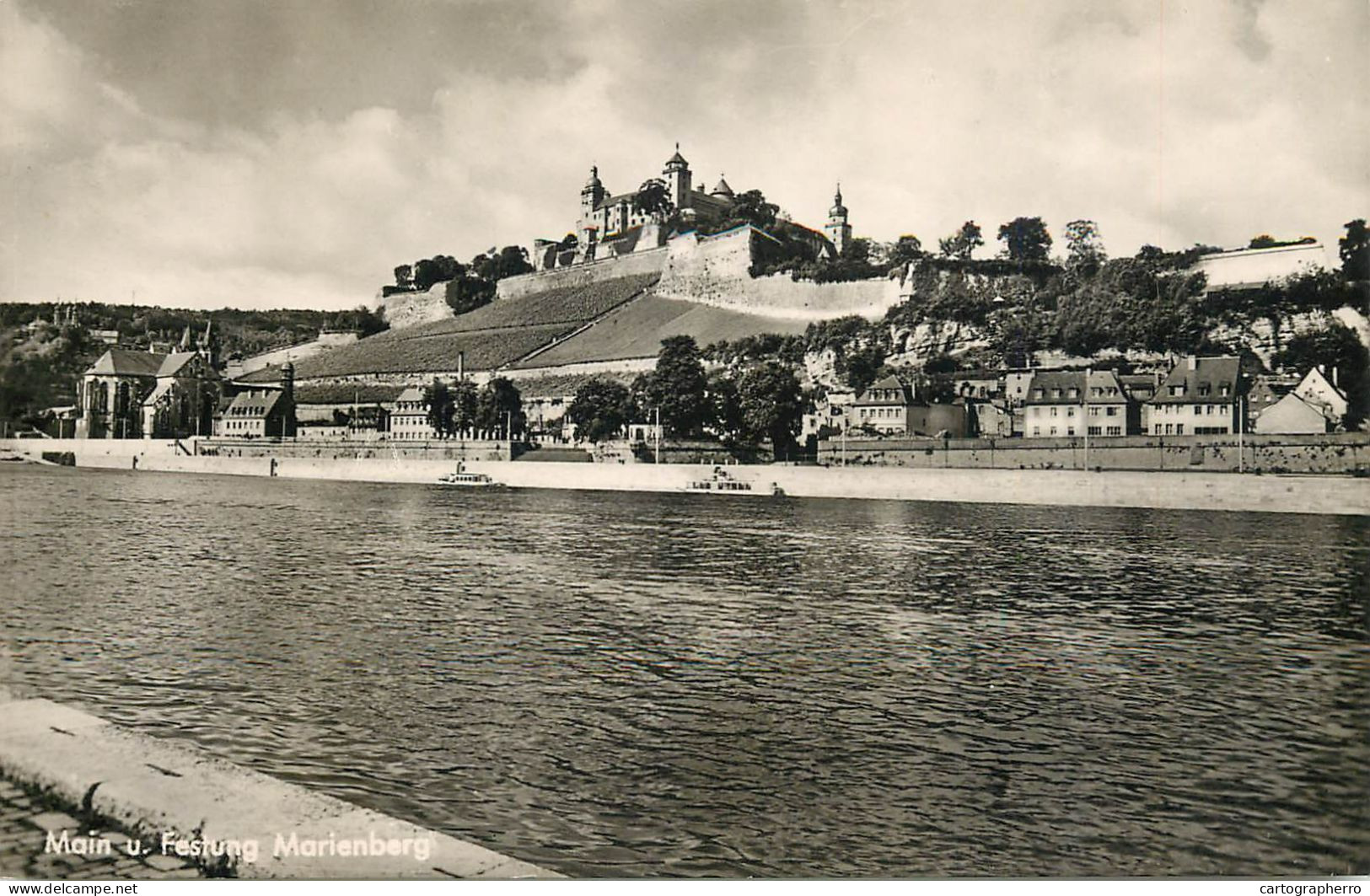 Germany Wurzburg Main Und Festung Marienburg - Wuerzburg