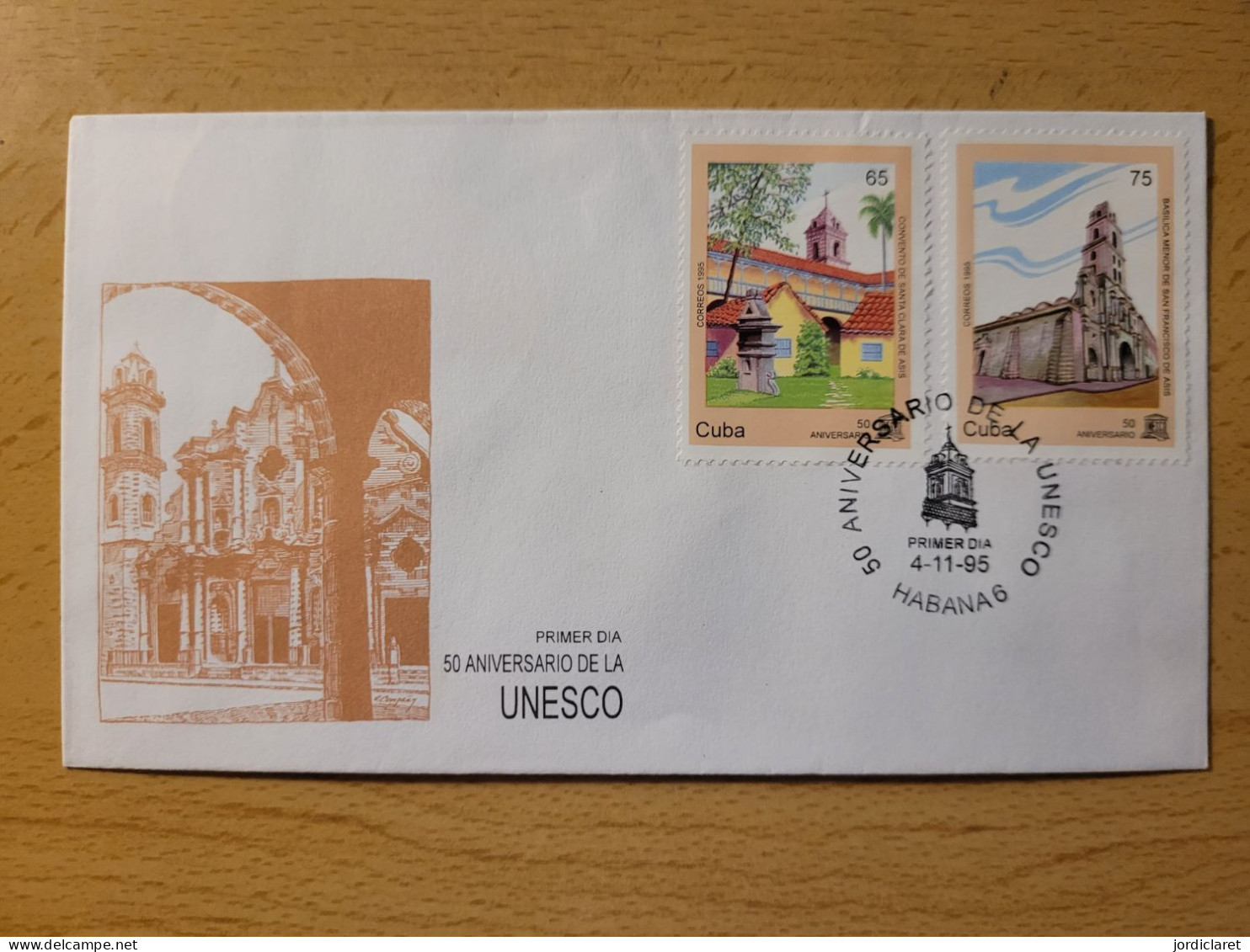 FDC CUBA 1995 - FDC