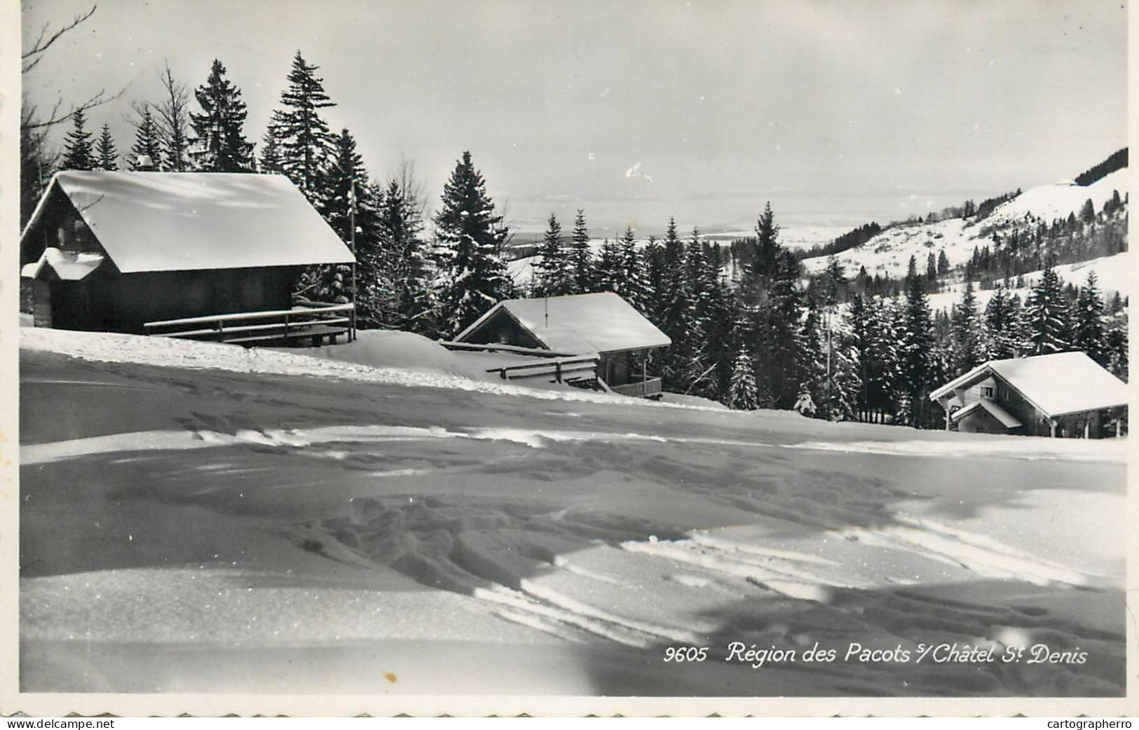 Switzerland Chatel St-Denis Region De Pacots - Châtel-Saint-Denis