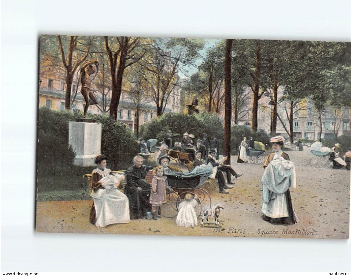 PARIS : Square Montholon - Très Bon état - Autres & Non Classés