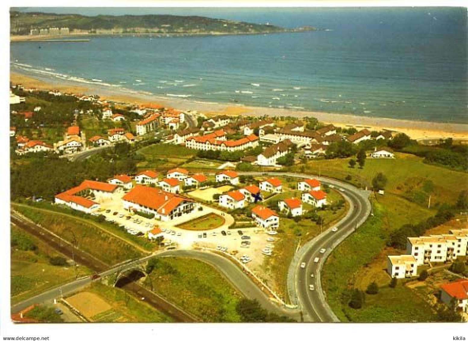 CPSM  10.5 X 15 Pyrénées Atlantique  HENDAYE  Vacances PTT "Galbarreta" - Hendaye