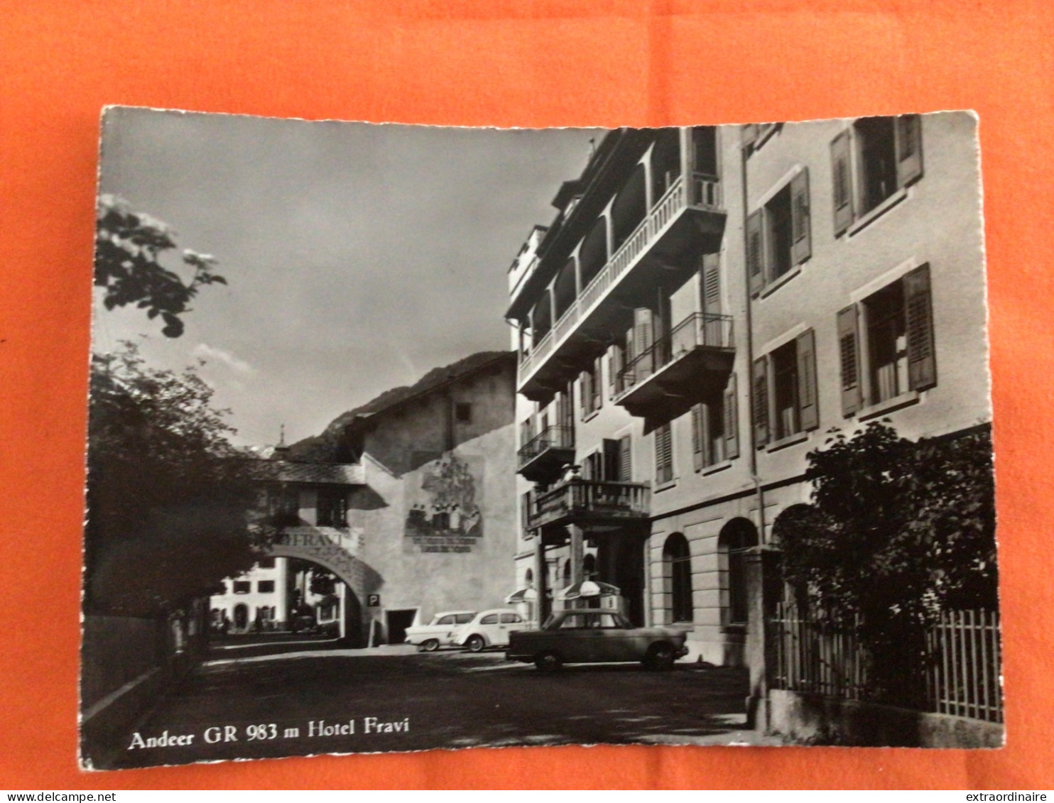 Andeer  Hôtel Fravi Circulée En 1969  No. 583 - Andeer