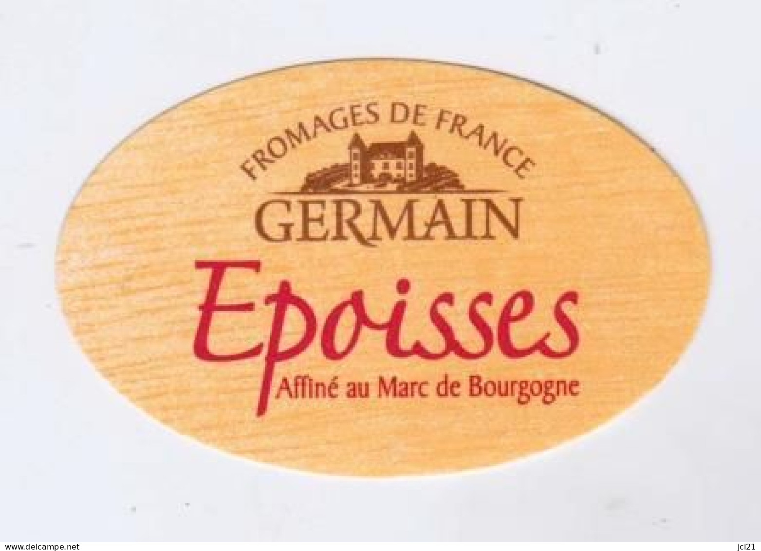 Etiquette Fromage De Bourgogne " EPOISSES "  [_ef84] - Fromage