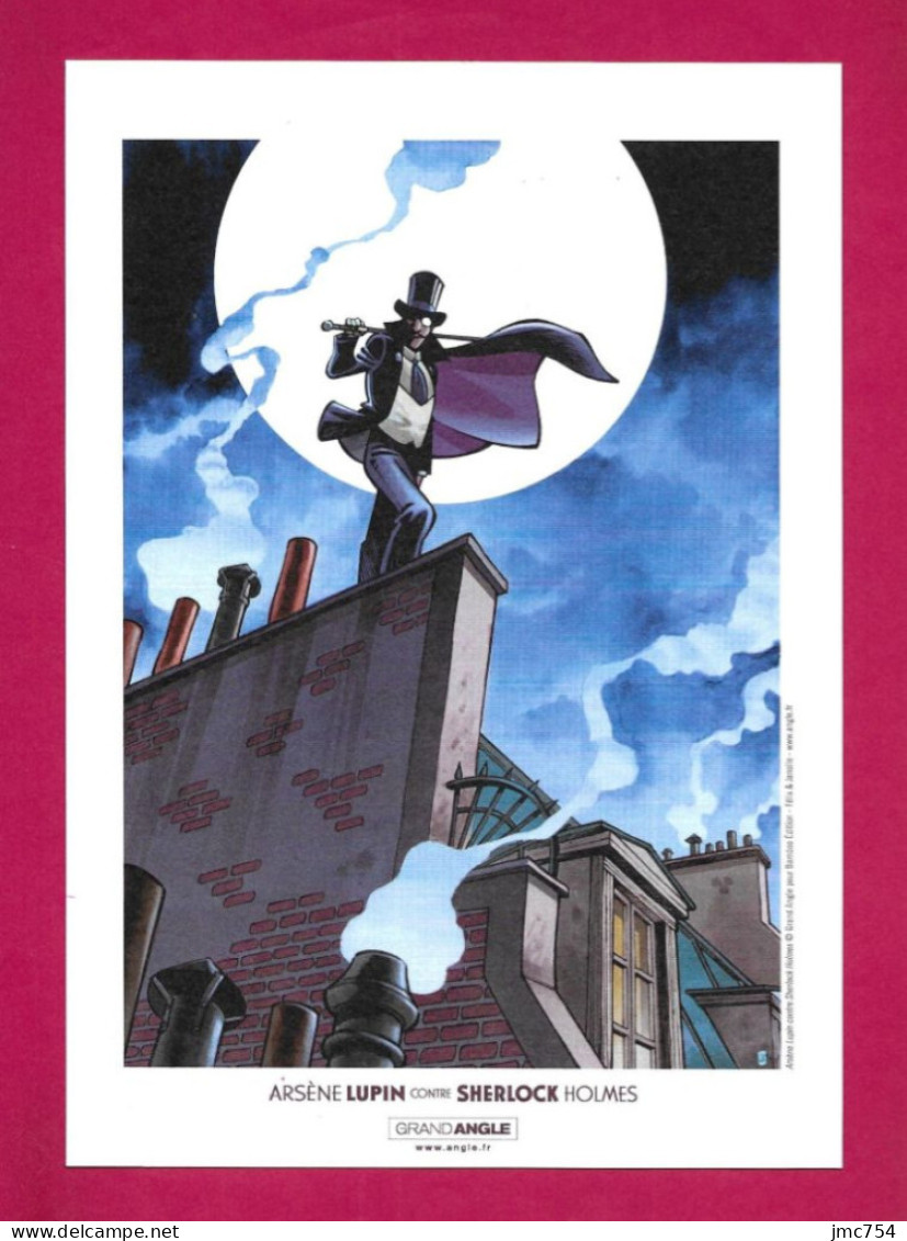 Ex-Libris (BD).  Arsène Lupin Contre Sherlock Holmes.   Grand Angle Pour Bamboo édition. - Ex-libris