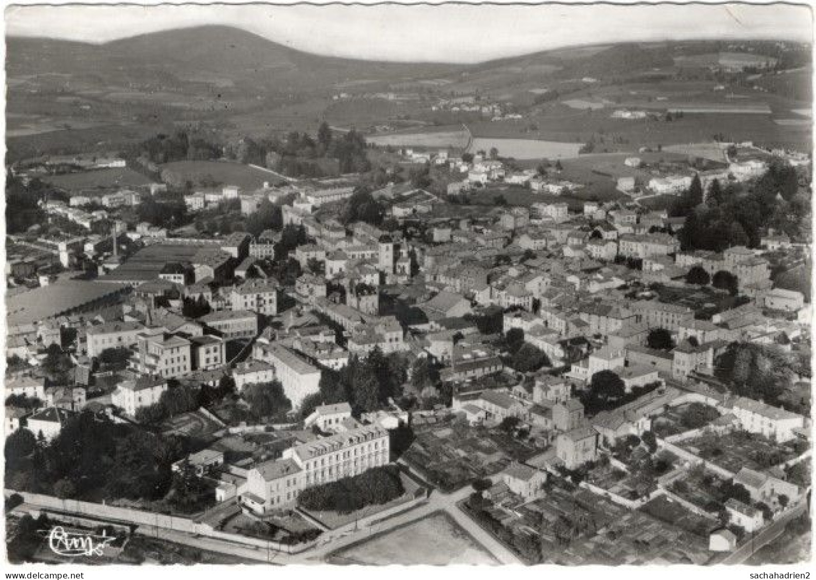 69. Gf. AMPLEPUIS. Vue Générale Aérienne. 1 - Amplepuis