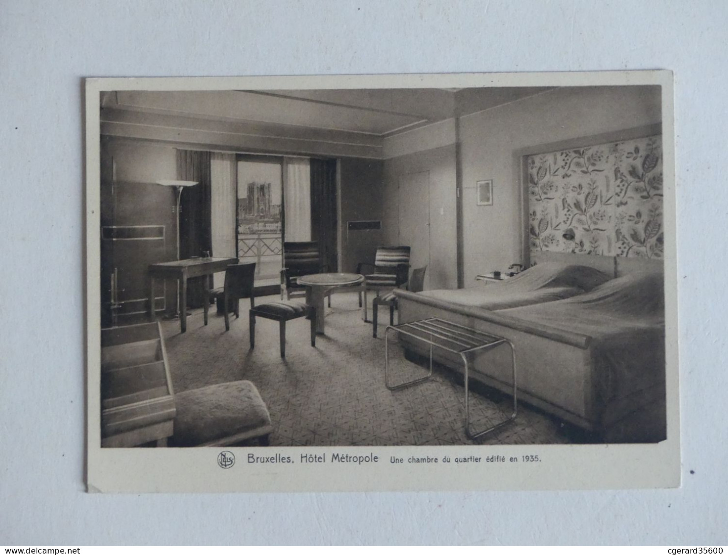 Belgique  : Bruxelles  - Hôtel Métropole - Une Chambre Du Quartier édifié En 1935 - Cafés, Hotels, Restaurants