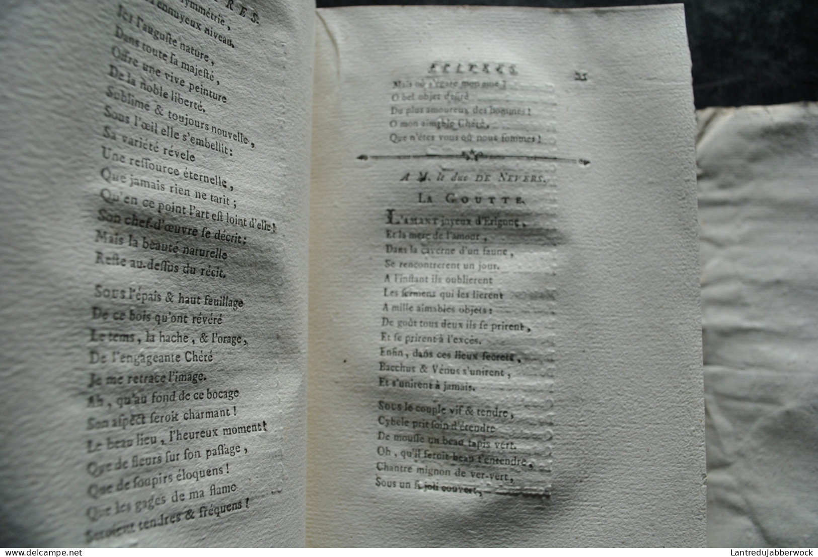 Oeuvres complètes d'Alexis PIRON Publiées par Rigoley de Juvigny Neufchâtel 1777 INCOMPLET TOMES 2 à 7 Théâtre Poésie 
