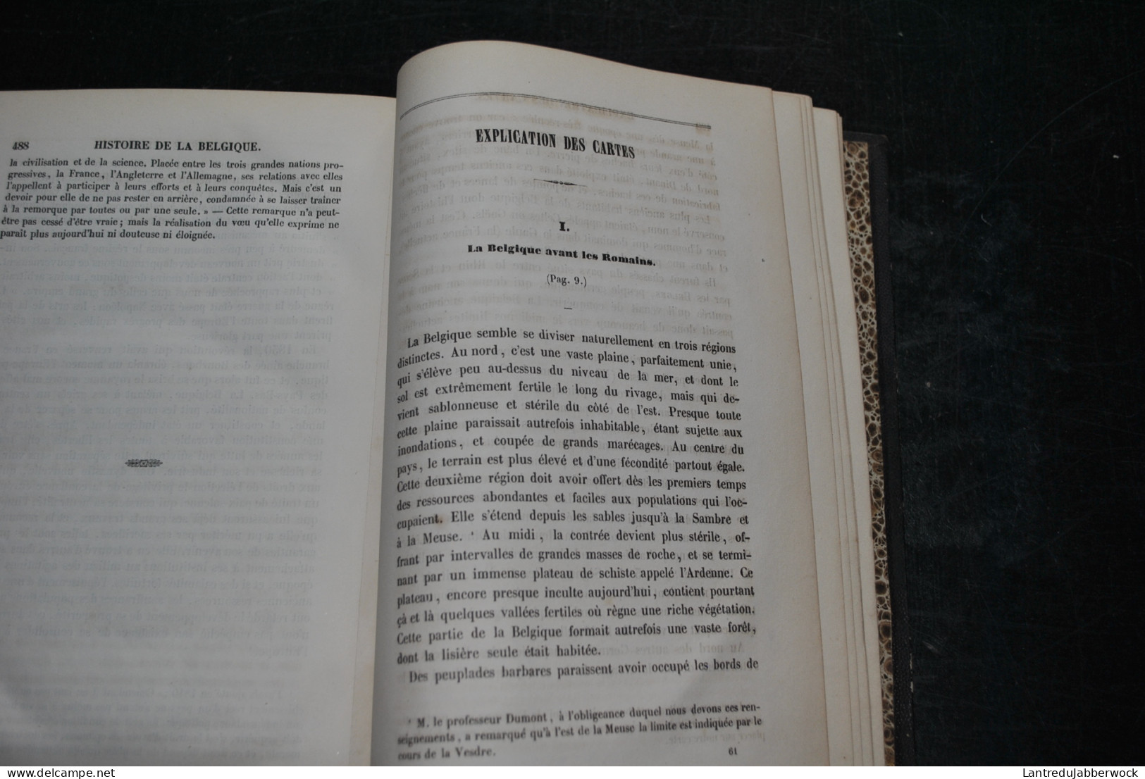 H.G. MOKE Histoire De La Belgique Bivort-Crowie Libraire éditeur Gand - S.d. 3è édition + Arbre Généalogique RARE XIXè - Belgium