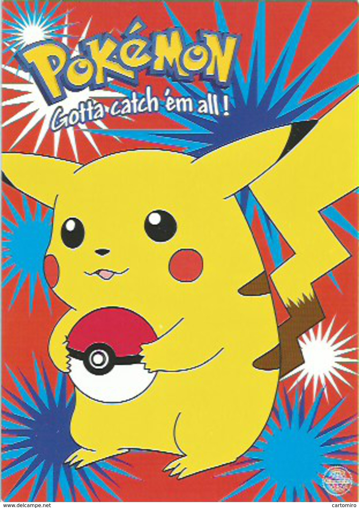 Publicité - Nintendo  Créatures - Pokémon - Pikachu Pokéball - Reclame