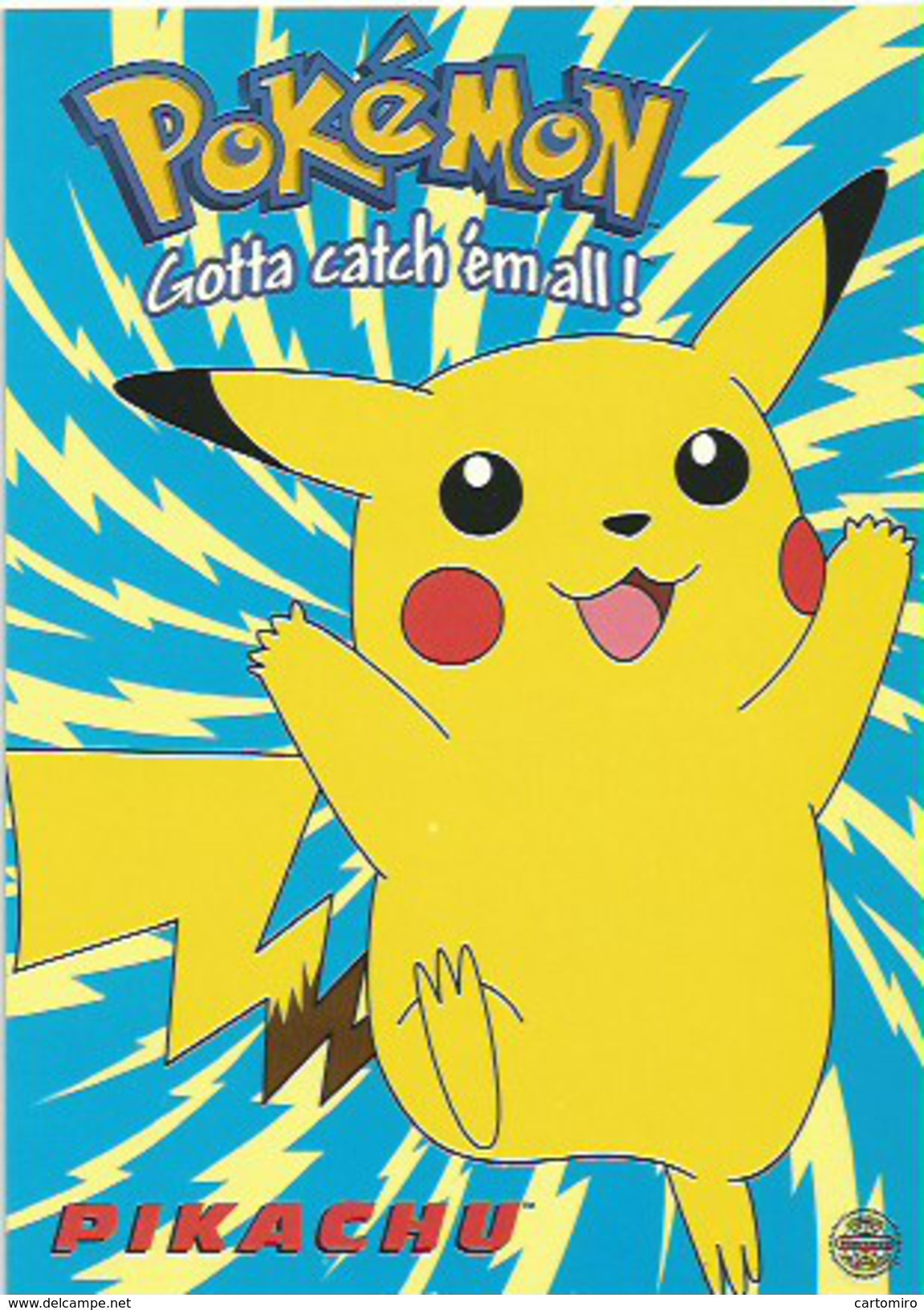 Publicité - Nintendo  Créatures - Pokémon - Pikachu Lightning - Advertising