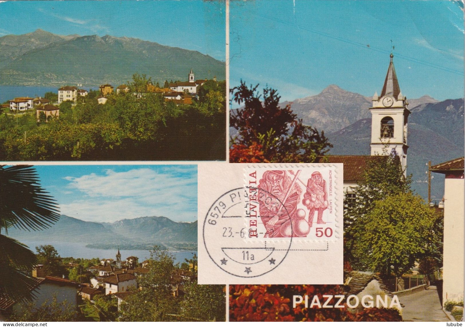 Piazzogna - Drei Bilder       Ca. 1970 - Andere & Zonder Classificatie