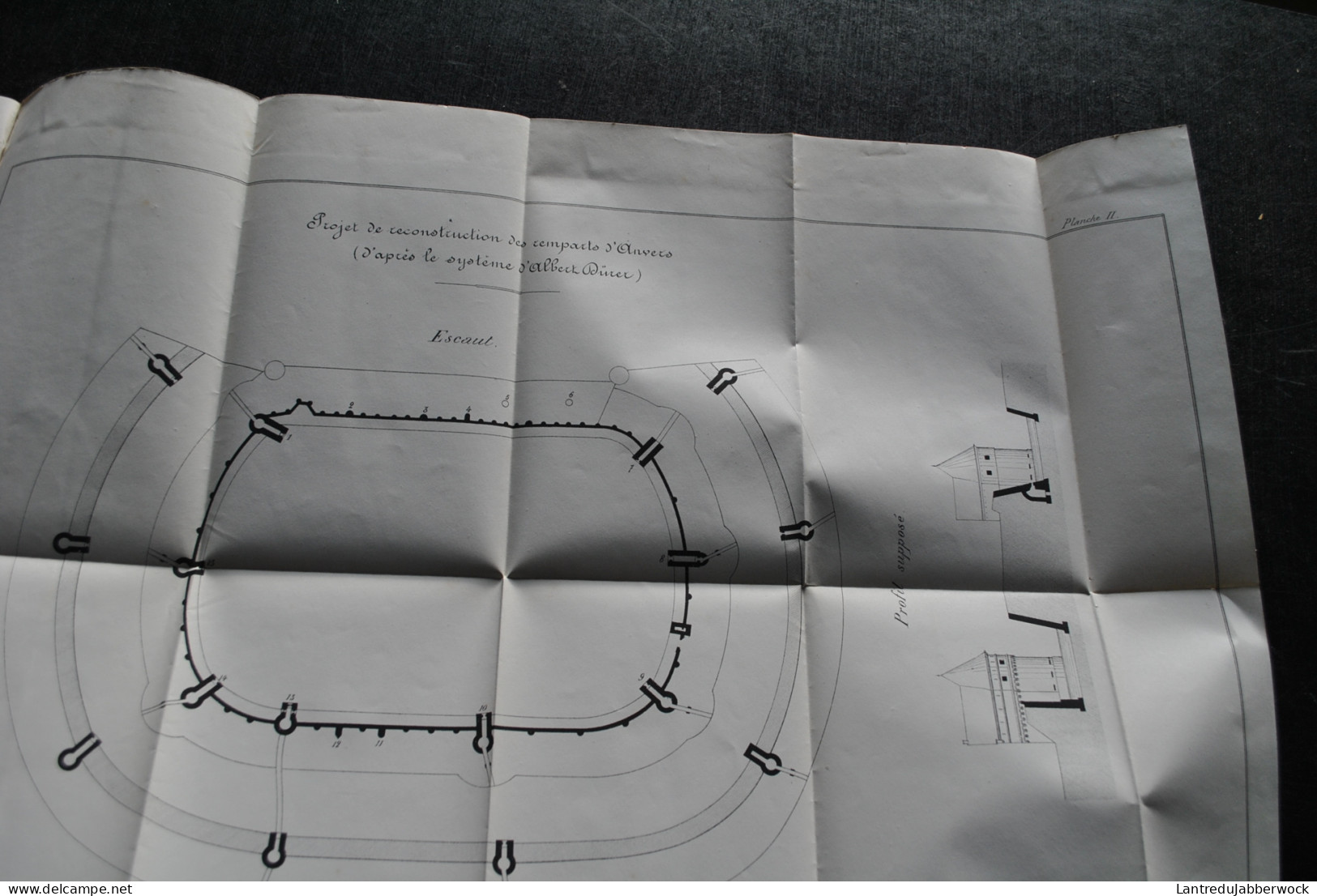 Académie D'archéologie De Belgique Bulletin 2è Partie 1 1879 La Tour Bleue D'Anvers Colonel WAUWERMANS + Plans Cartes  - België