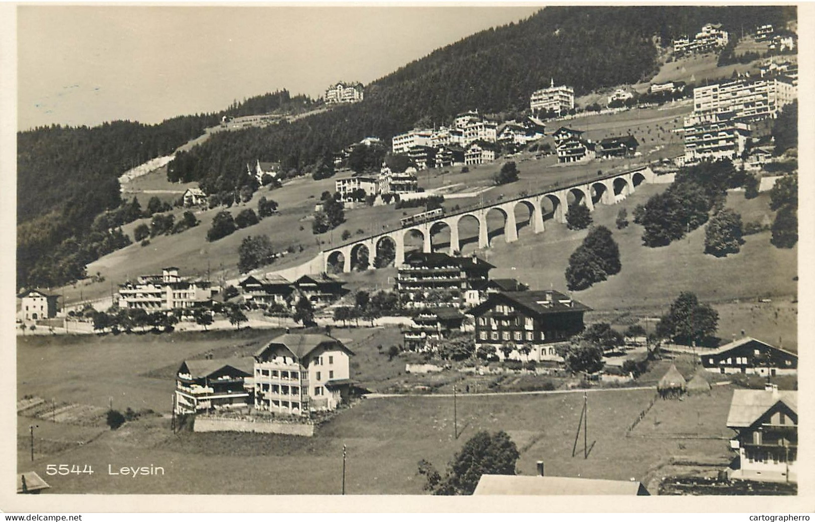 Switzerland Leysin Vue Panoramique - Leysin