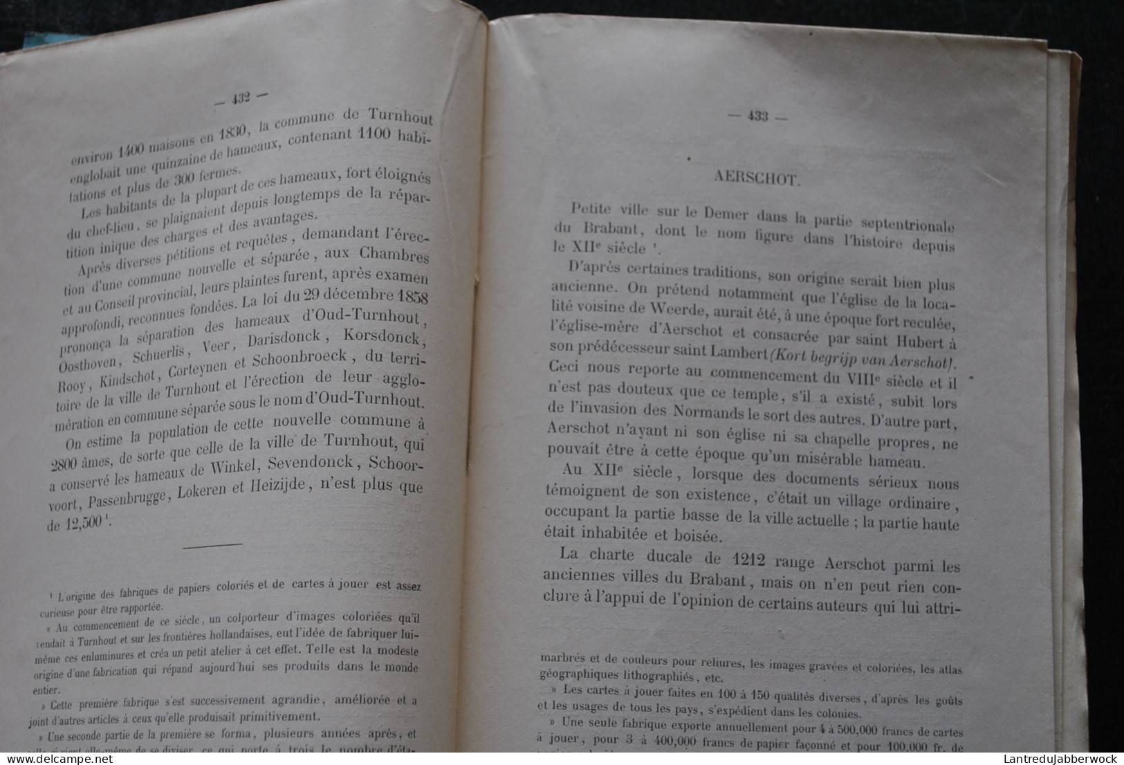 Annales de l'Académie d'archéologie de Belgique 4è liv. 1870 Province Anvers Correspondance marquis de Ferriol Steneland