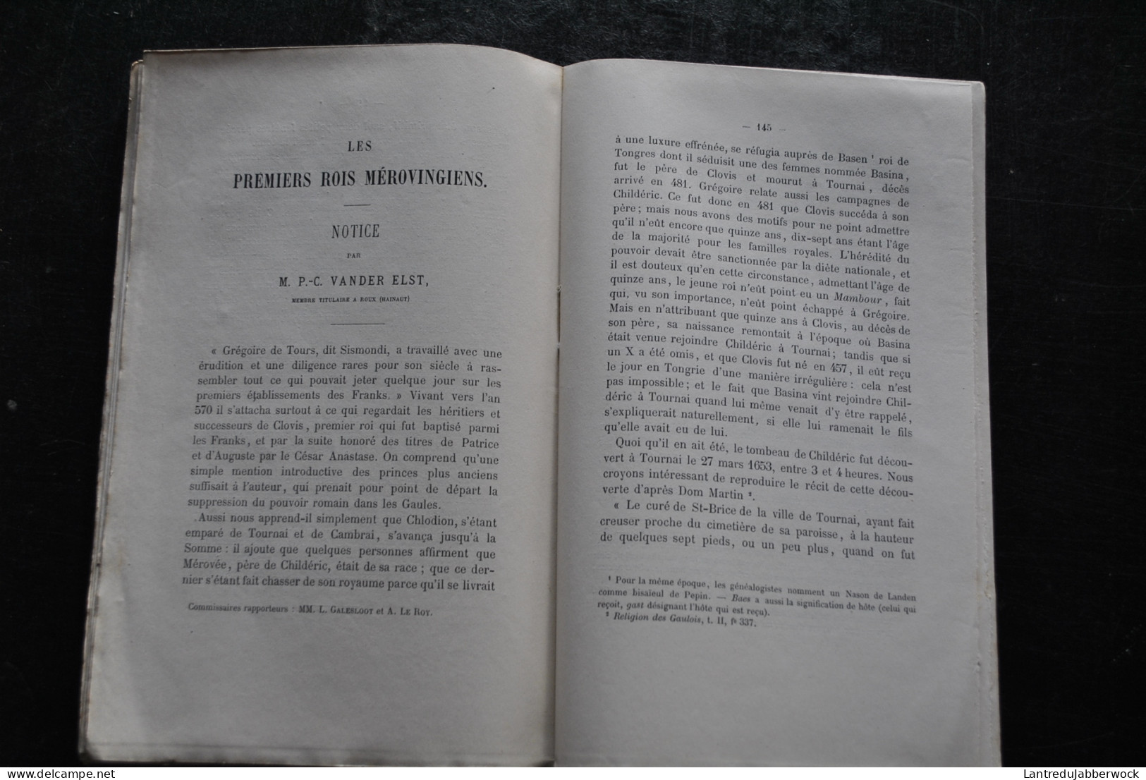 Annales de l'Académie d'archéologie de Belgique 1è liv 1872 Tribunaux ecclésiastiques Guillaume BOYEN Postel Abbaye BOY