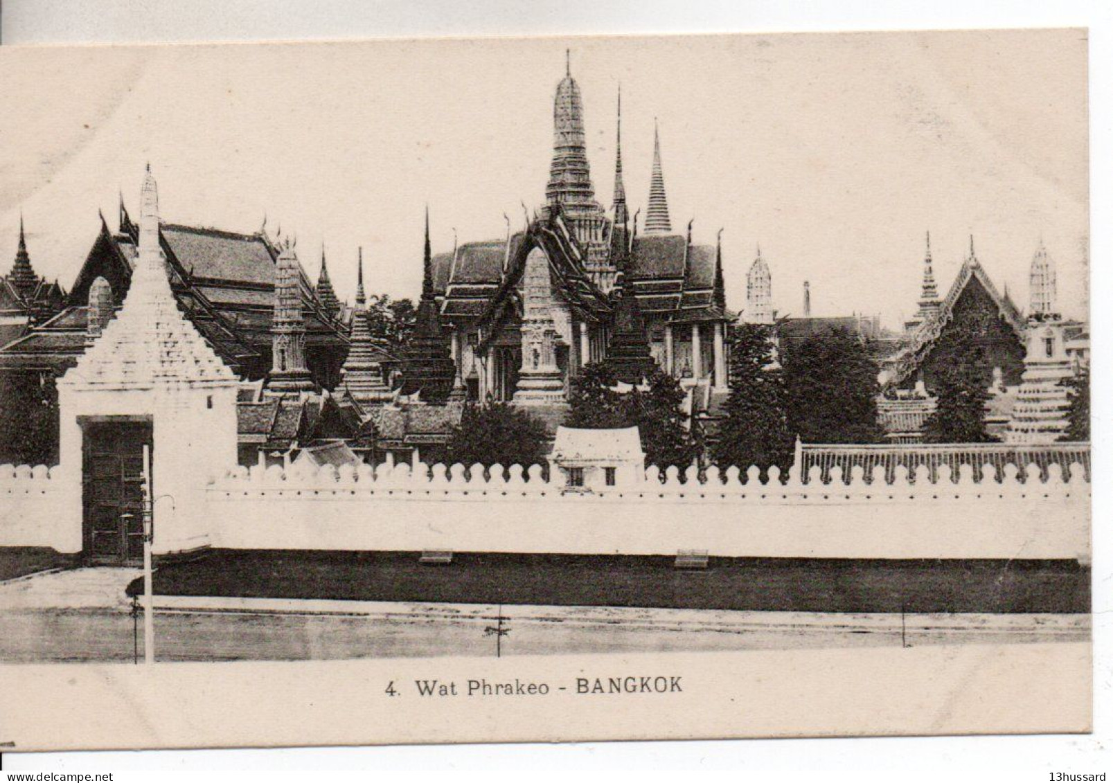 Carte Postale Ancienne Thaïlande - Bangkok. Wat Phrakeo - Thaïlande
