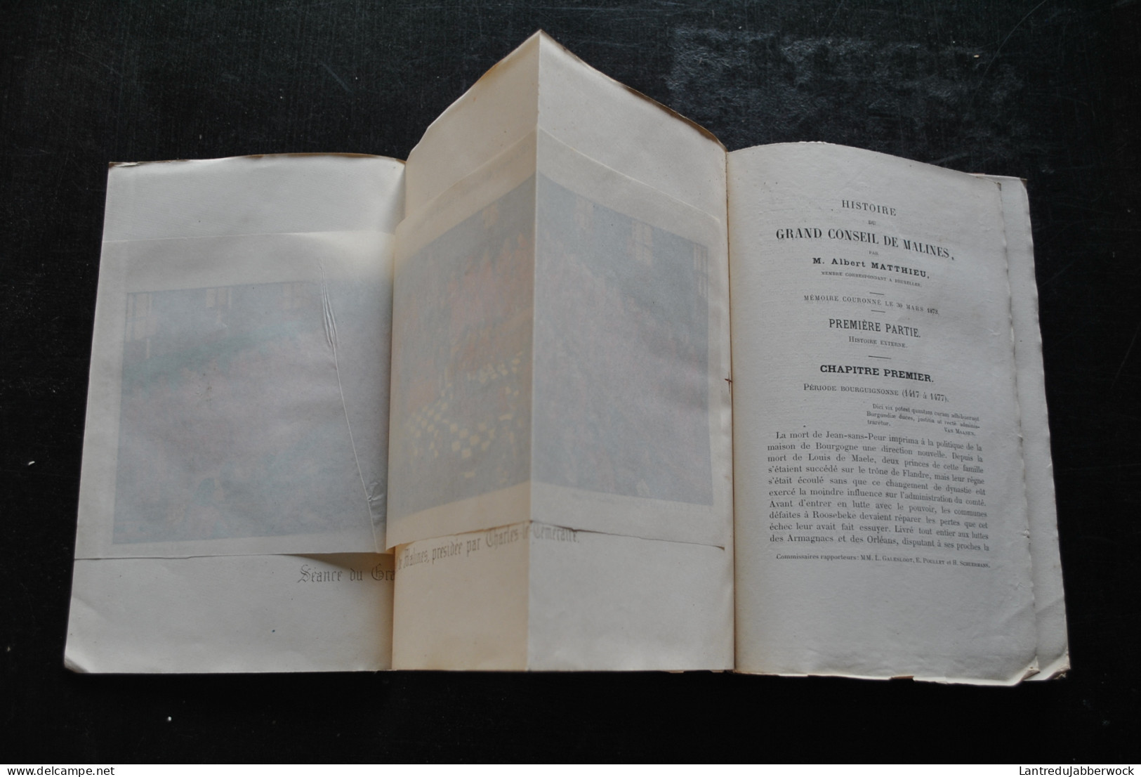 Annales De L'Académie D'archéologie De Belgique 2è & 3è Liv 1874 Histoire Du Grand Conseil De Malines MATTHIEU RARE +... - België