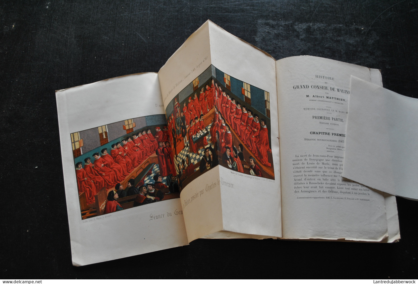 Annales de l'Académie d'archéologie de Belgique 2è & 3è liv 1874 Histoire du Grand Conseil de Malines MATTHIEU RARE +...