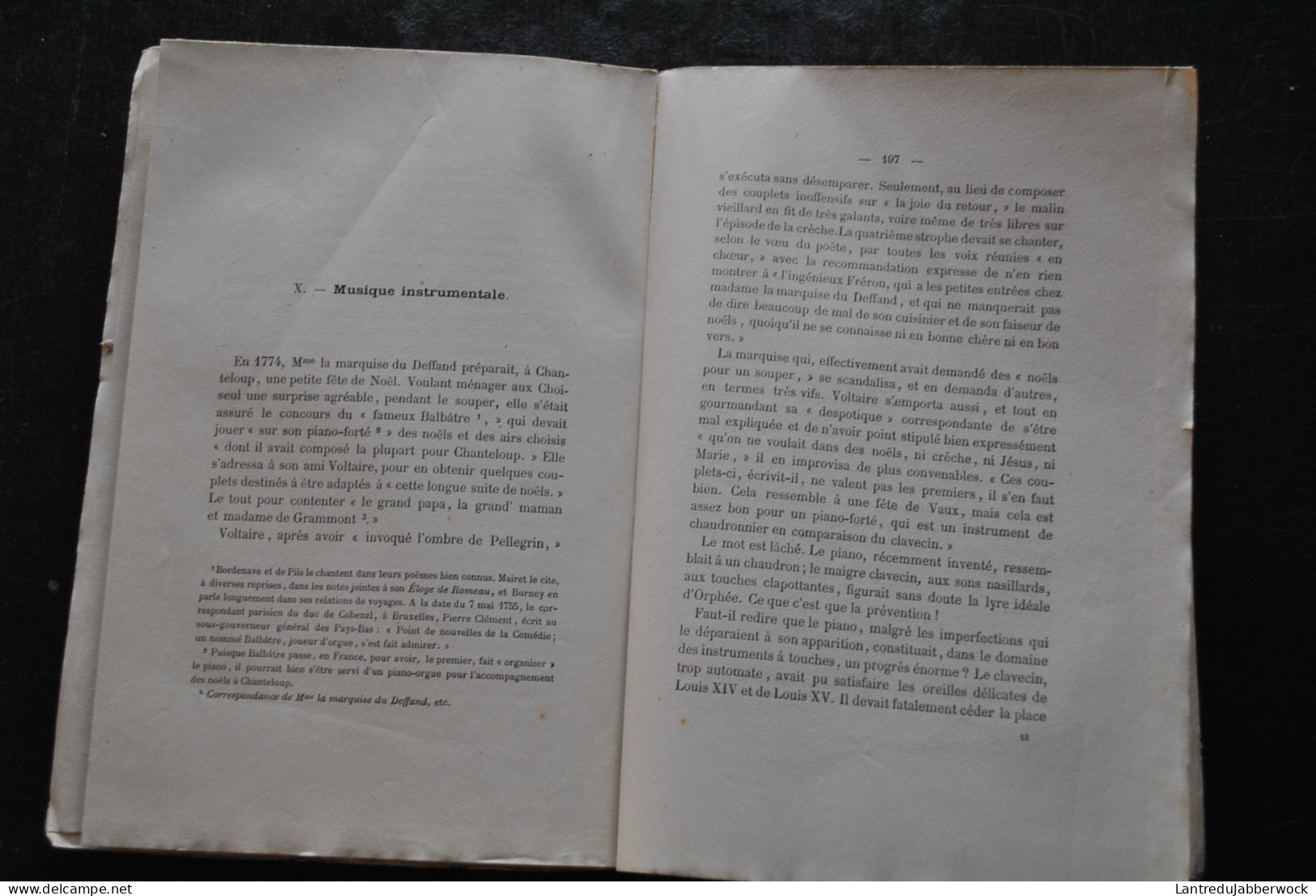 Annales de l'Académie d'archéologie de Belgique 1e & 2è liv 1878 Voltaire musicien Edmond Van Der Straeten - Wagnérisme