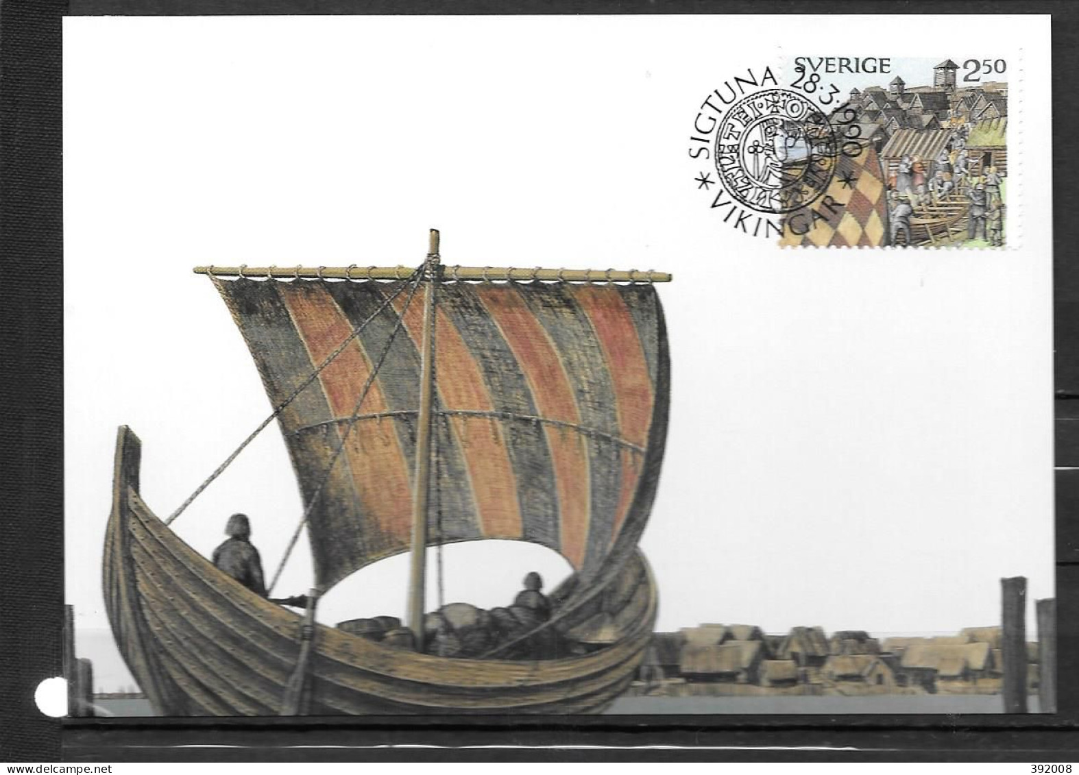 1990 - 1578- Les Viking - 33 - Cartoline Maximum