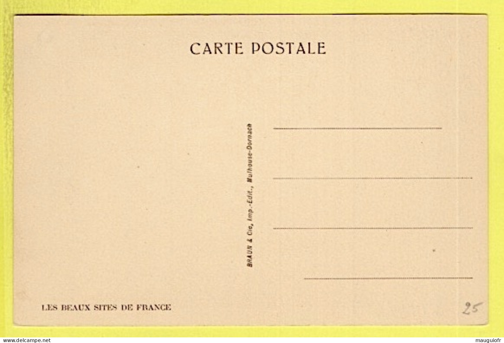 25 DOUBS / LODS / VUE GENERALE - Autres & Non Classés