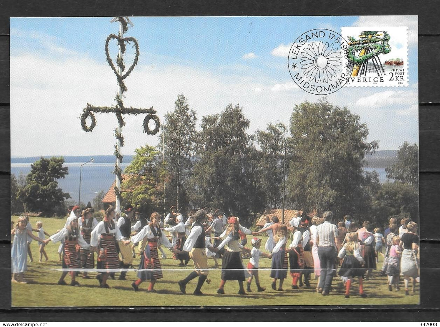1988 - 1470 - Danses Folkloriques - 29 - Cartes-maximum (CM)