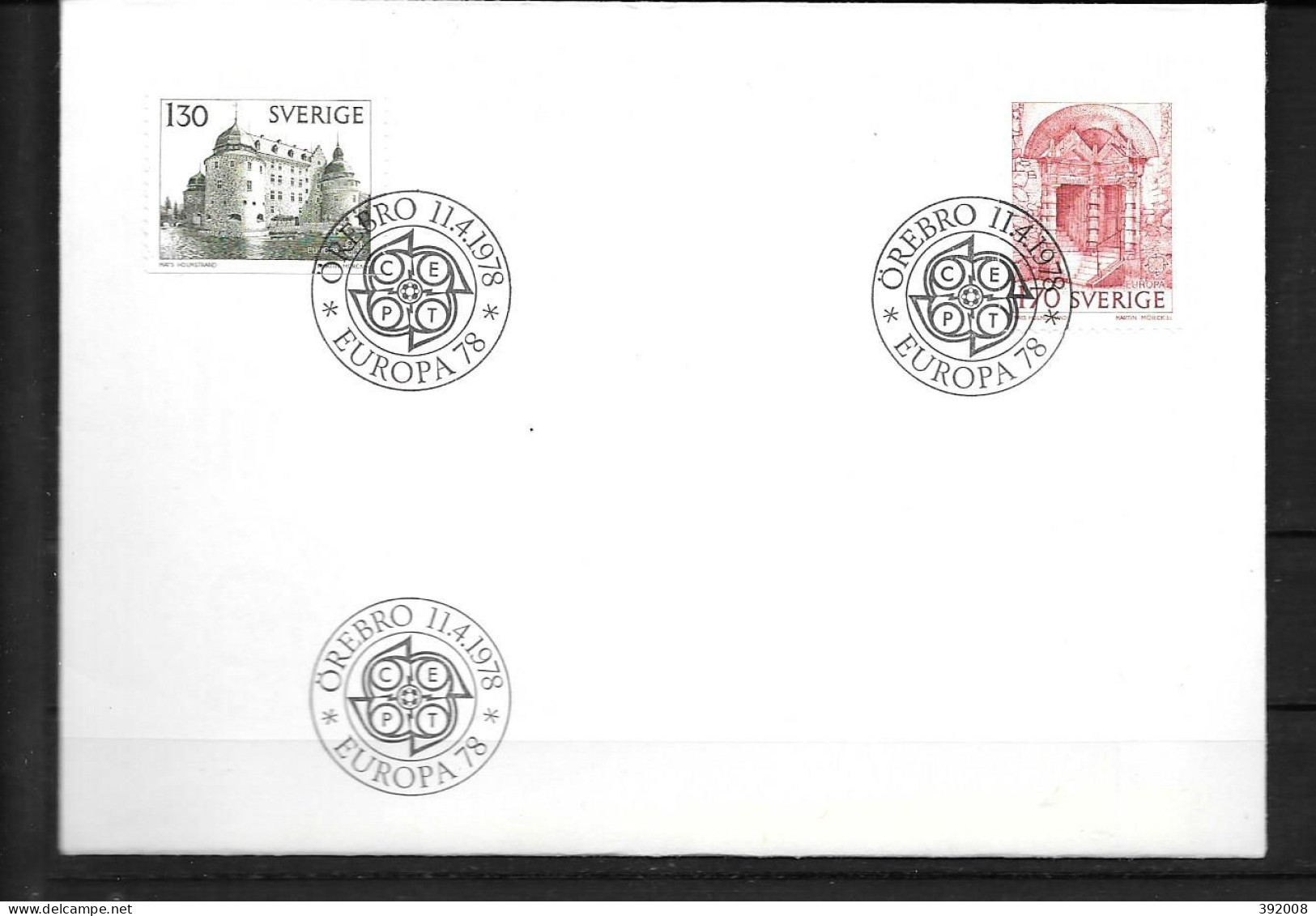 1978 - 997 - Europa - 10 - FDC