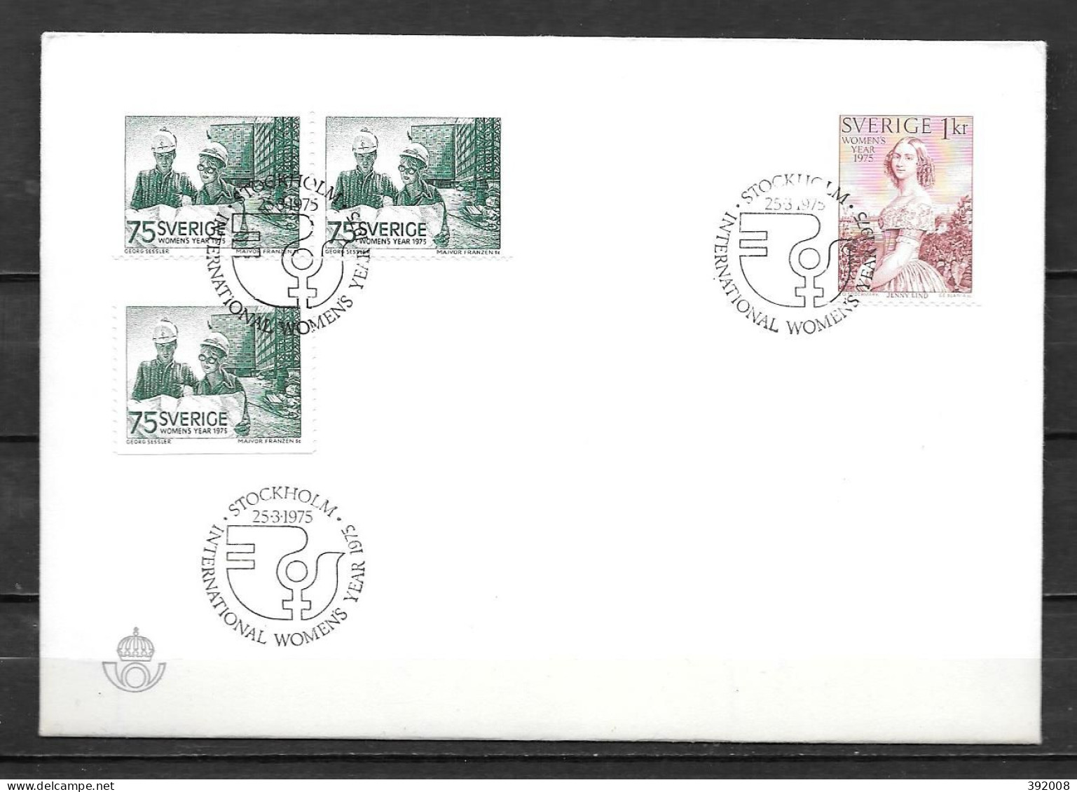 1974 - 871 à 872 - Année De La Femme - 4 - FDC