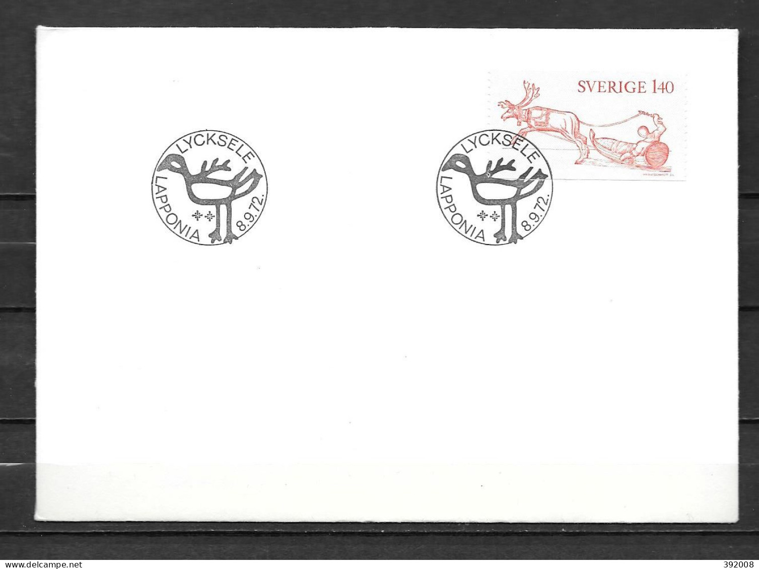 1972 - 739 - Série Courante - 3 - FDC