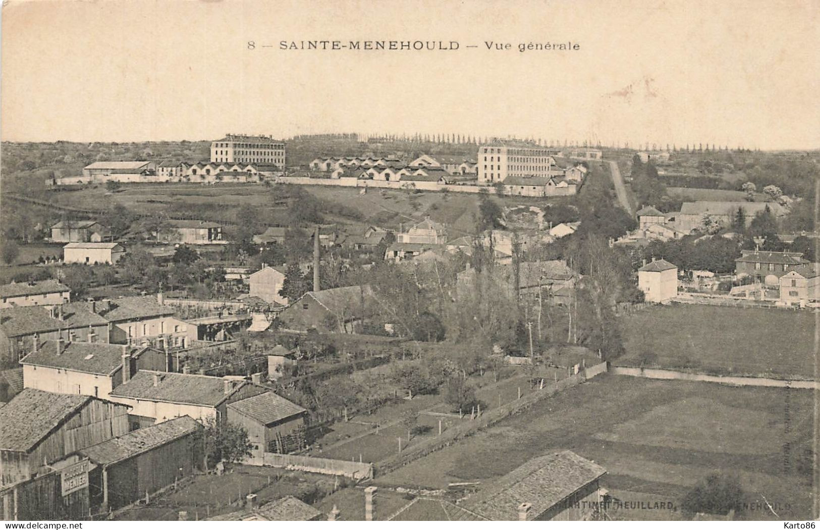 Ste Ménéhould * Vue Générale De La Commune - Sainte-Menehould