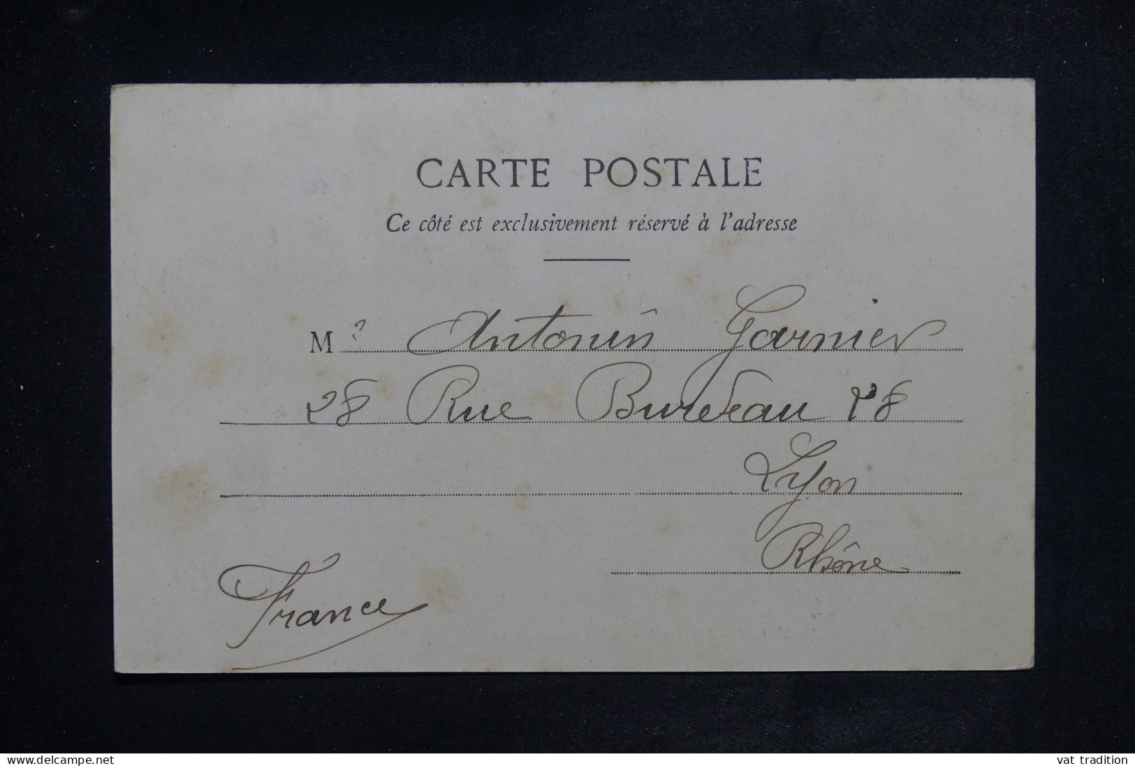 MADAGASCAR - Affranchissement De Diego Suarez Sur Carte Postale Pour Lyon En 1904 - L 150977 - Cartas & Documentos