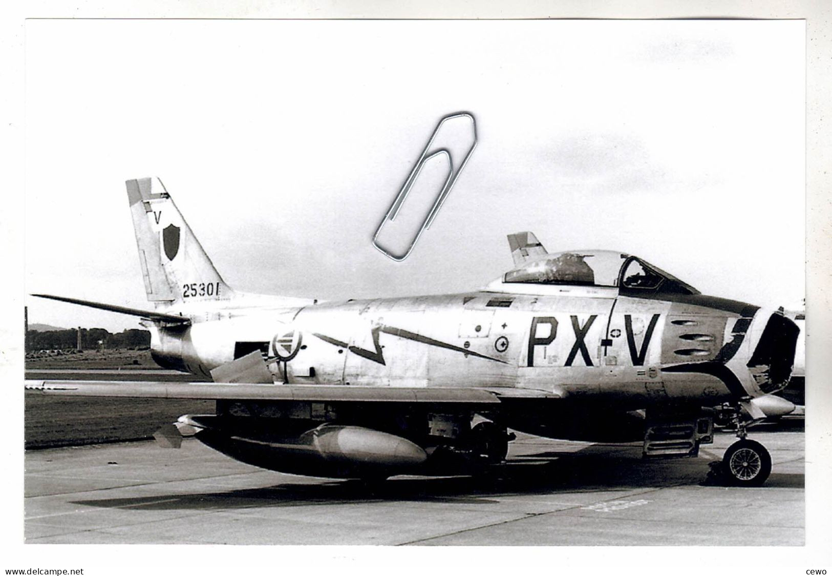 PHOTO AVION  AVIATION  F-86 SABRE NORVEGE - Aviazione