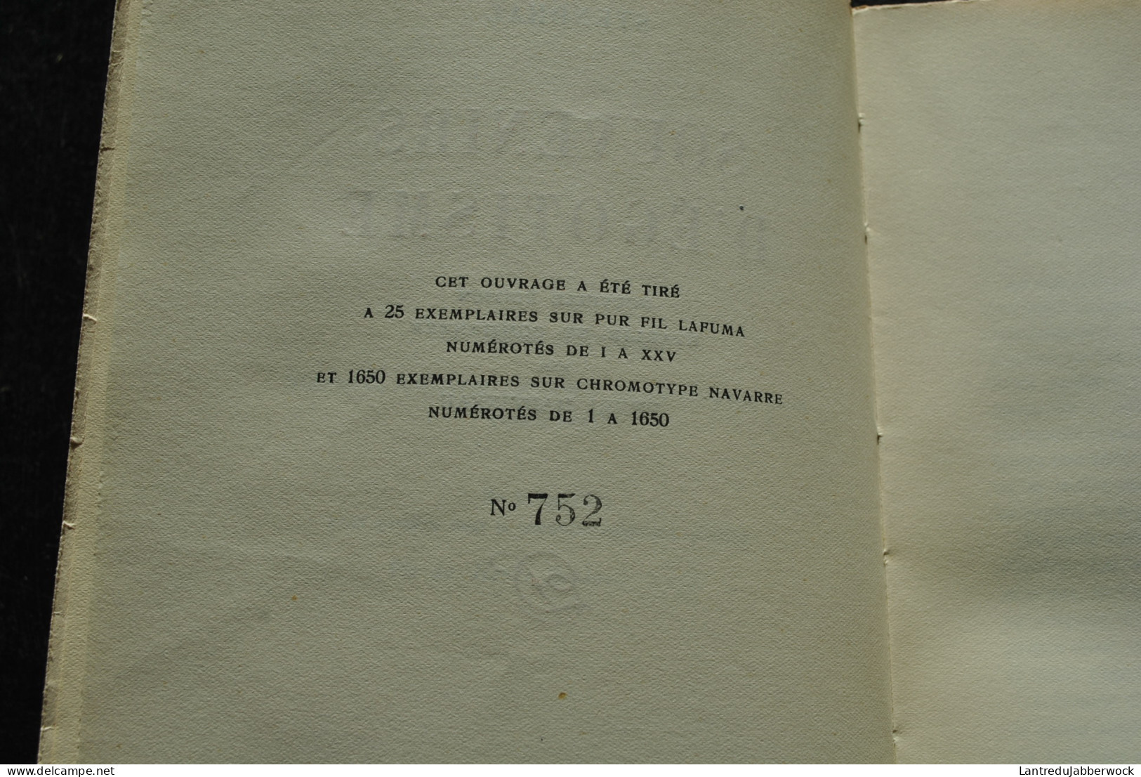 STENDHAL Souvenirs D'égotisme Collection Le Divan 1941 TL 1650ex Nouvelle édition Commentée Par Henri MARTINEAU - 1901-1940