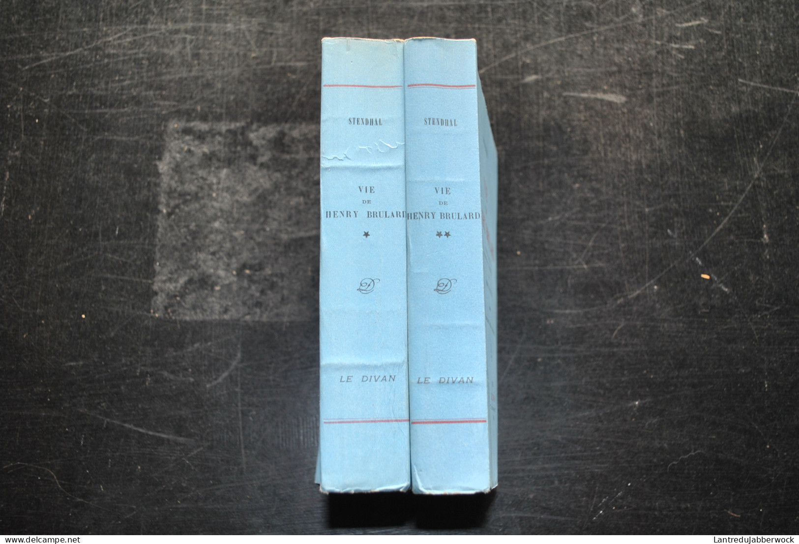 STENDHAL Vie De Henry Brulard Le Divan 1949 TL 3300 Ex 2 Tomes COMPLET Nouvelle édition Commentée Par Henri MARTINEAU - 1901-1940