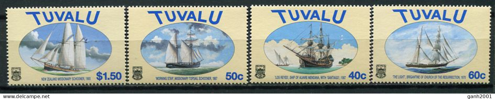 Tuvalu 1998 / Ships MNH Barcos Bateaux Schiffe / Cu3728  40-2 - Schiffe