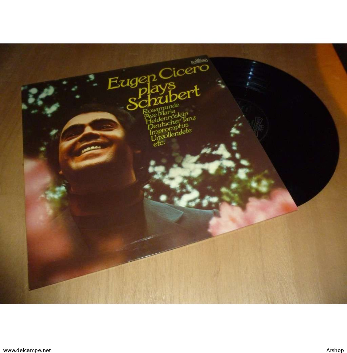 EUGEN CICERO Plays Schubert CLASSIQUE & JAZZ - INTERCORD Allemagne Lp 1975 - Classical