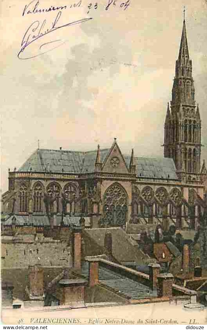 59 - Valenciennes - Eglise Notre Dame Du Saint Cordon - CPA - Voir Scans Recto-Verso - Valenciennes