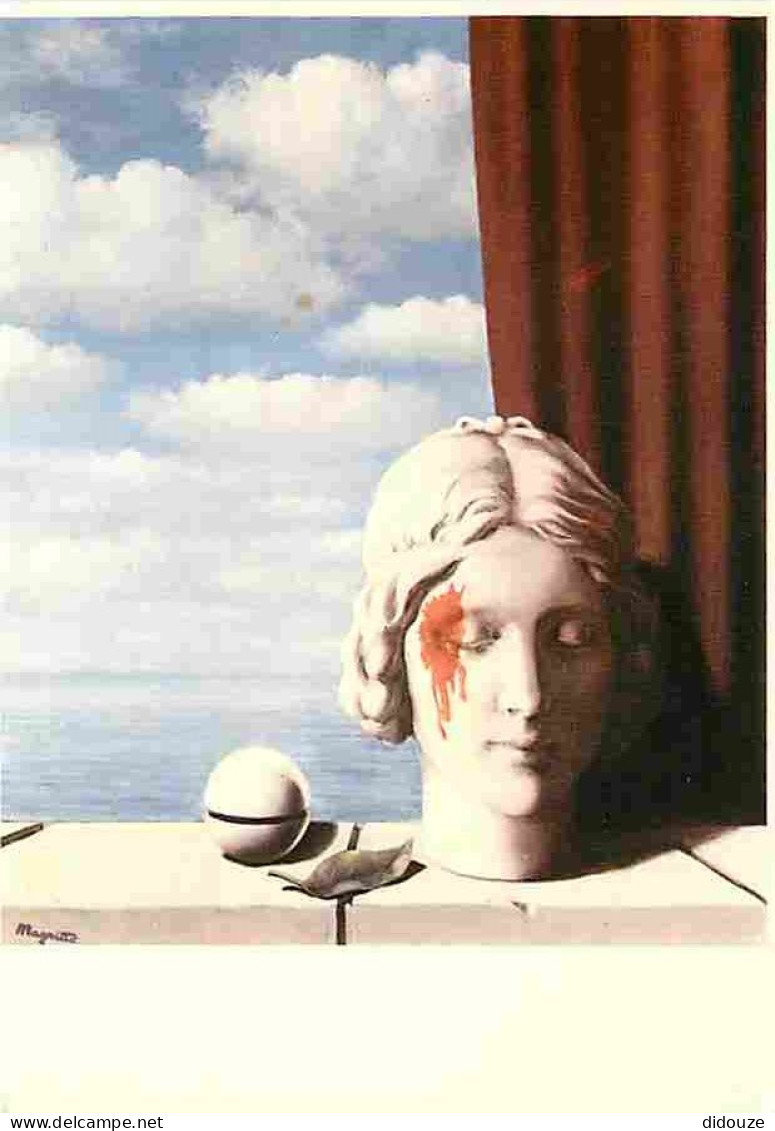 Art - Peinture - René Magritte - La Mémoire - CPM - Voir Scans Recto-Verso - Pintura & Cuadros