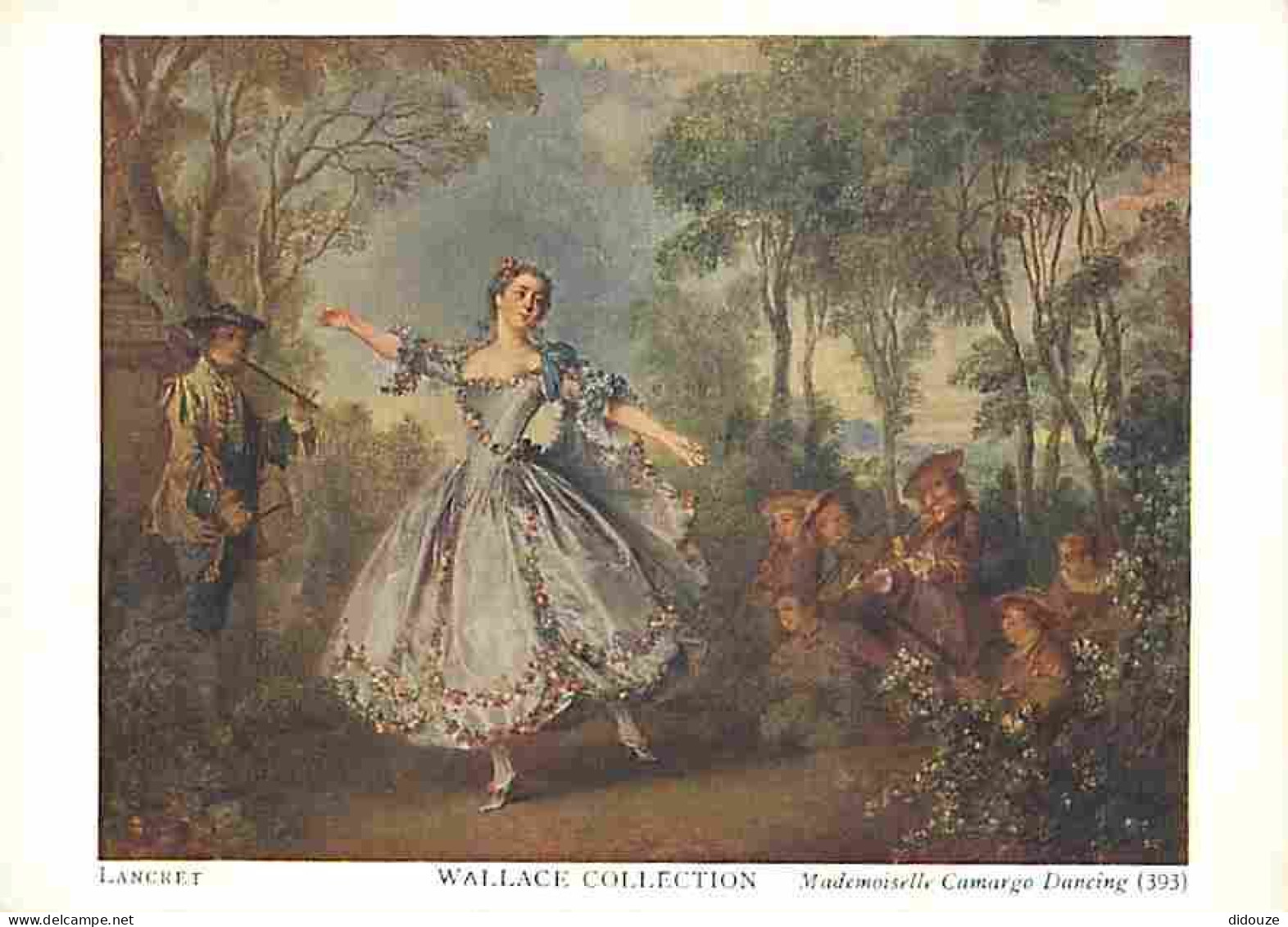 Art - Peinture - Nicolas Lancret - Mademoiselle Camargo Dancing - Wallace Collection - CPM - Voir Scans Recto-Verso - Paintings