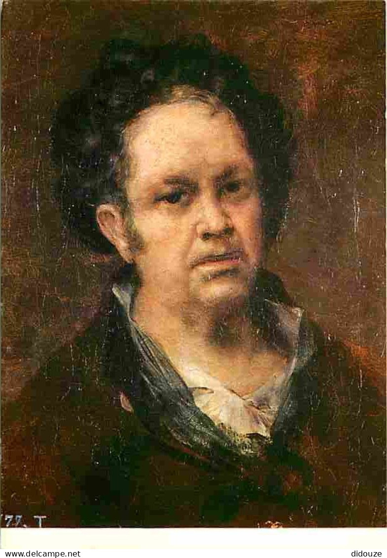 Art - Peinture - Francisco De Goya - Autorretrato - Self-portrait - Autoportrait - Carte Neuve - CPM - Voir Scans Recto- - Paintings