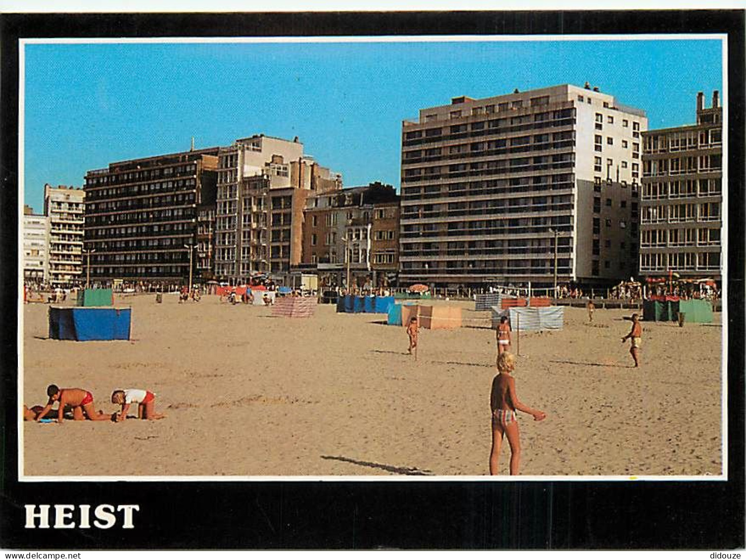 Belgique - Heist - Piage Et Digue De Mer - Scènes De Plage - CPM - Carte Neuve - Voir Scans Recto-Verso - Heist