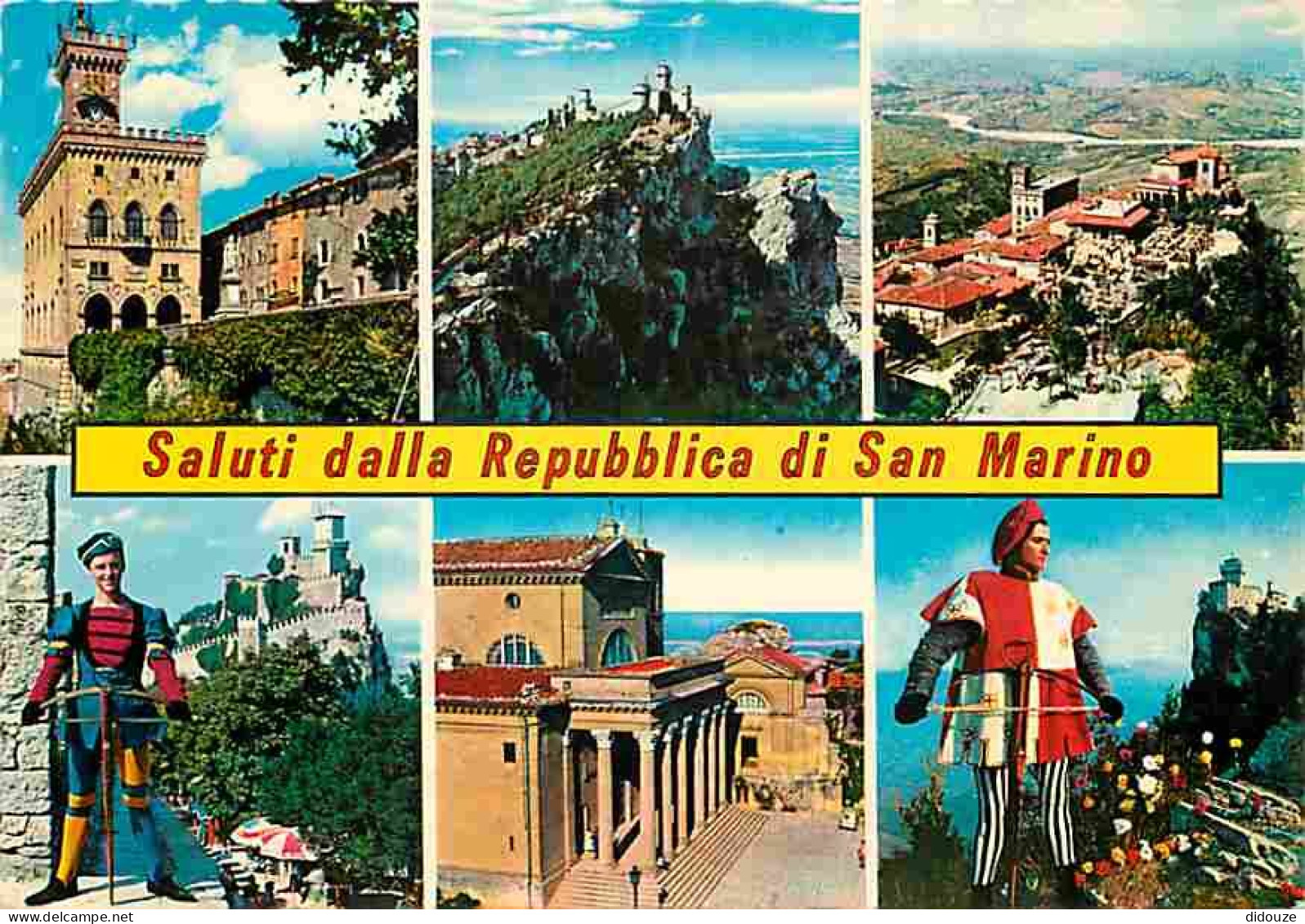 Saint Marin - Multivues - Arbalétiers - CPM - Voir Scans Recto-Verso - San Marino