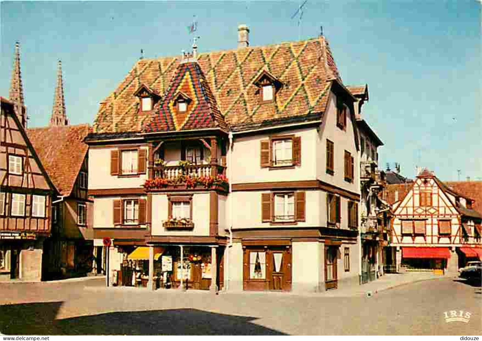 67 - Obernai - Maison Pittoresque - Place De L'Etoile - Commerces - CPM - Voir Scans Recto-Verso - Obernai