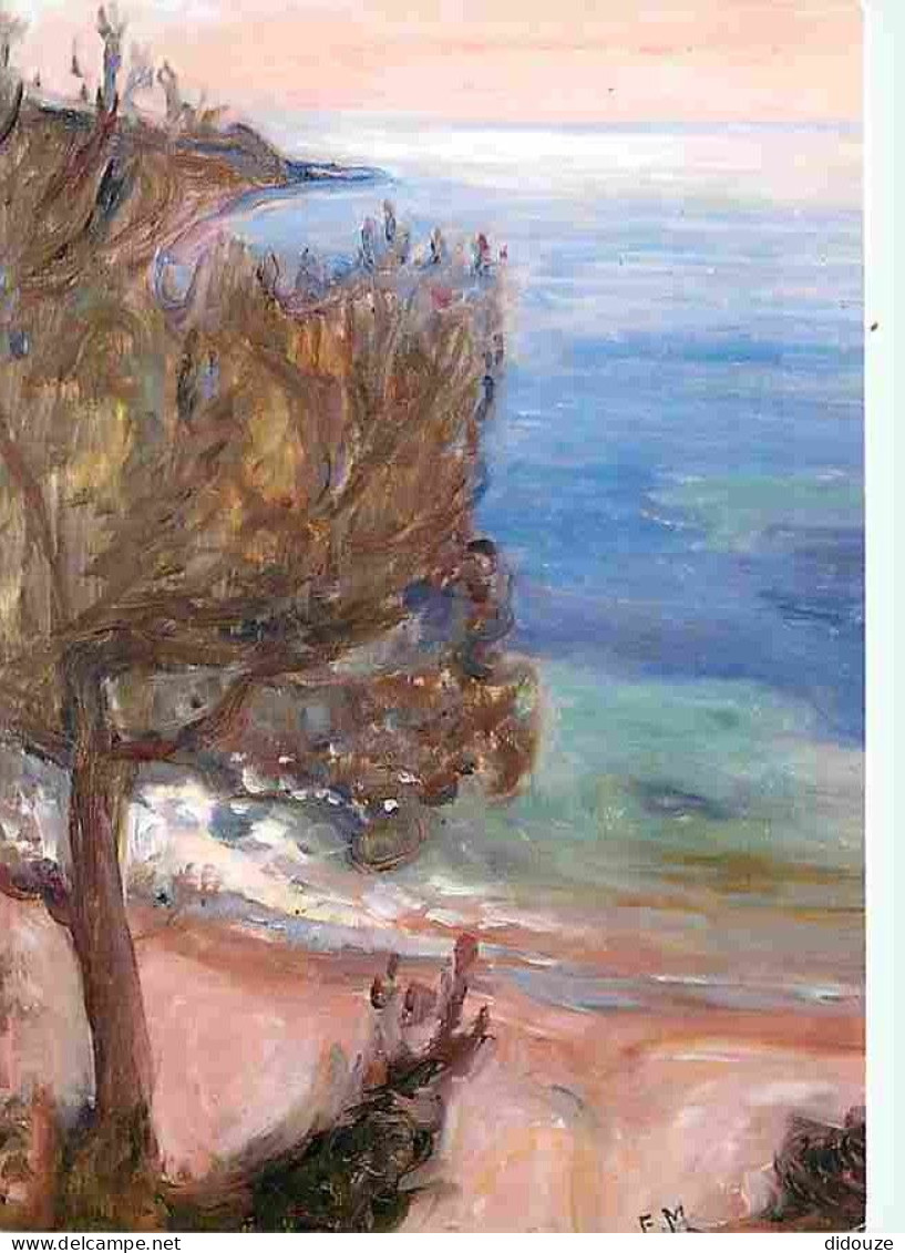 Art - Peinture - Edvard Munch - Paysage à Nice - CPM - Voir Scans Recto-Verso - Paintings