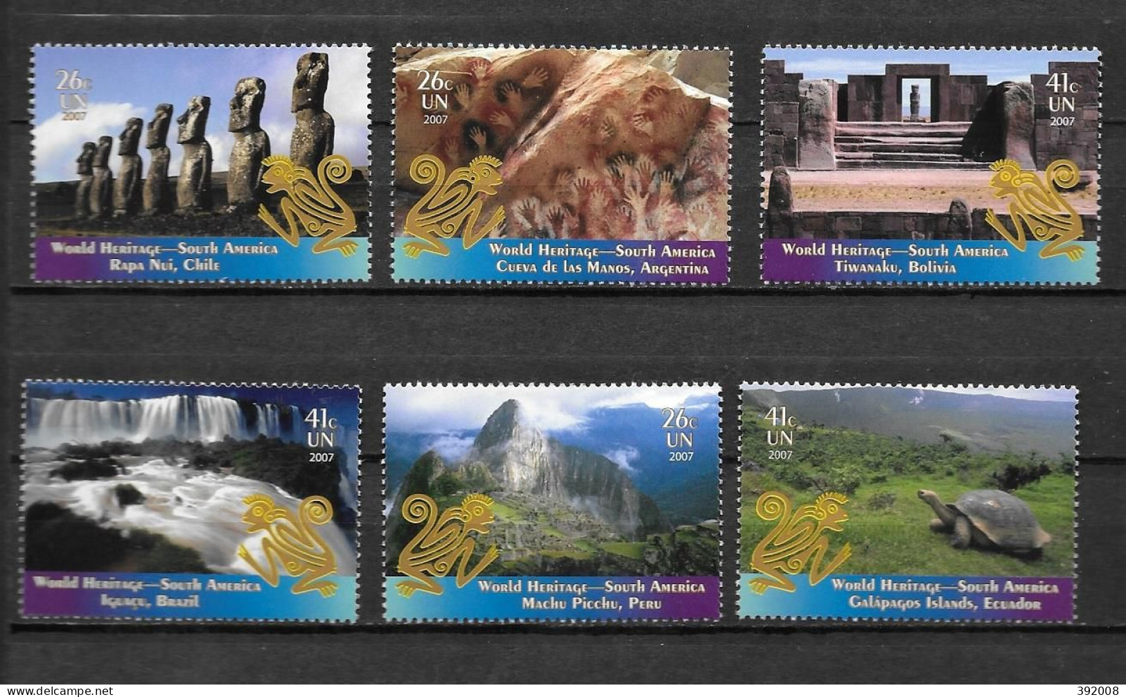 2007 - 1043 à 1047 **MNH  - Unused Stamps