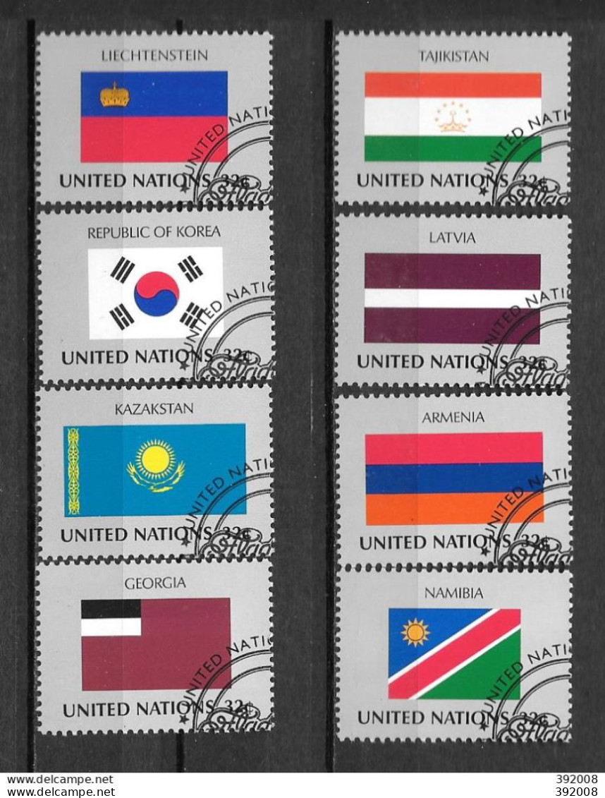 1997 - 710 à 717  - Drapeaux Oblitérés - Used Stamps