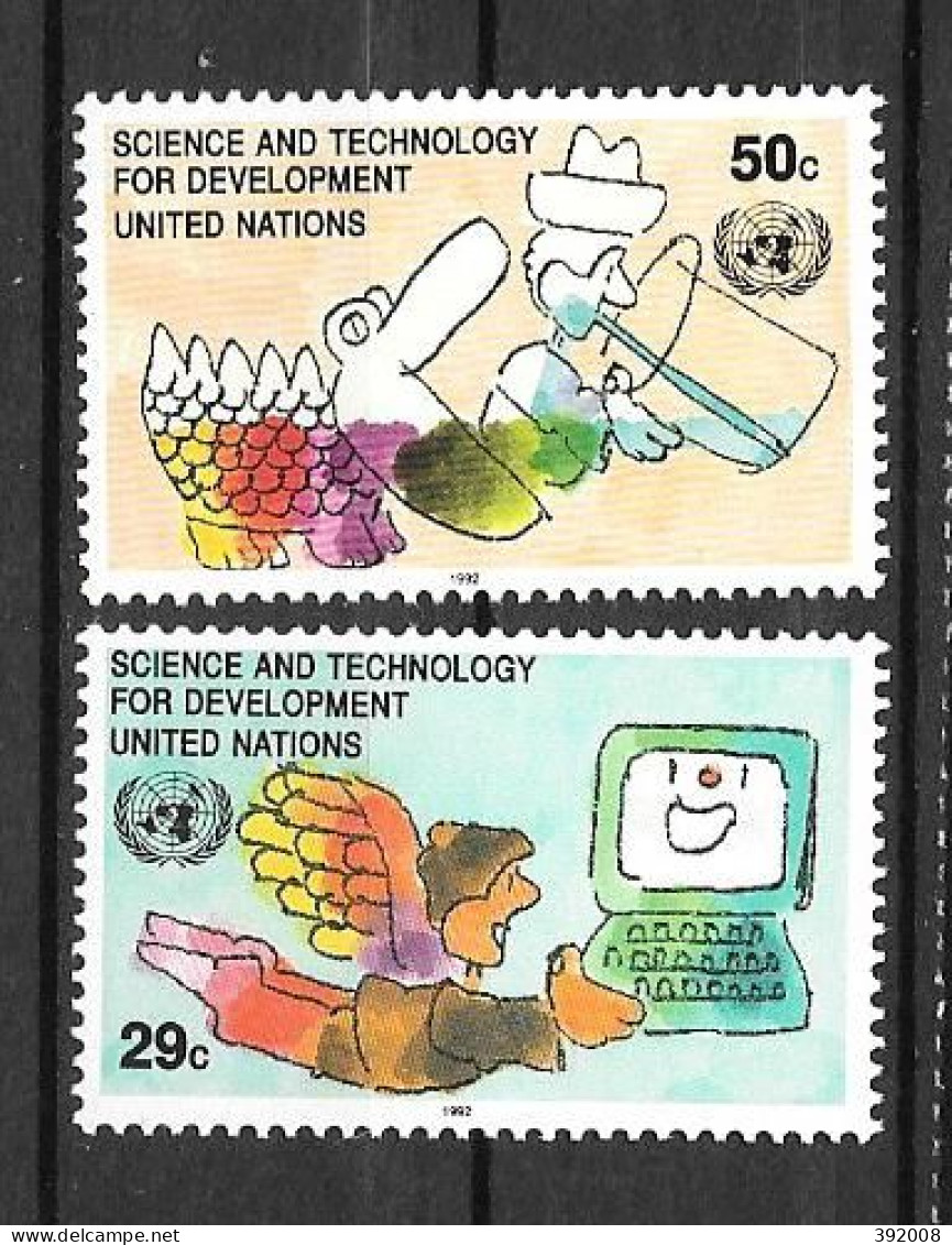 1992 - 615 à 616 **MNH  - Ongebruikt